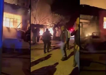 Sultanhisar’da yanan en küle döndü