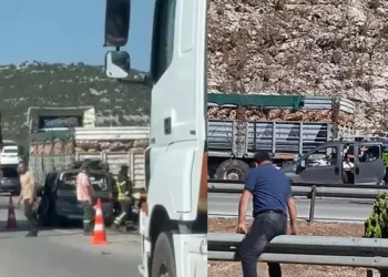 TIR’a arkadan çarpan araçtaki 5 kişilik aile öldü