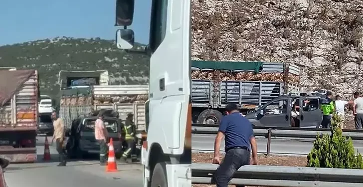 TIR’a arkadan çarpan araçtaki 5 kişilik aile öldü