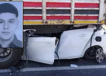 TIR'ın altına giren sürücüsü hayatını kaybetti