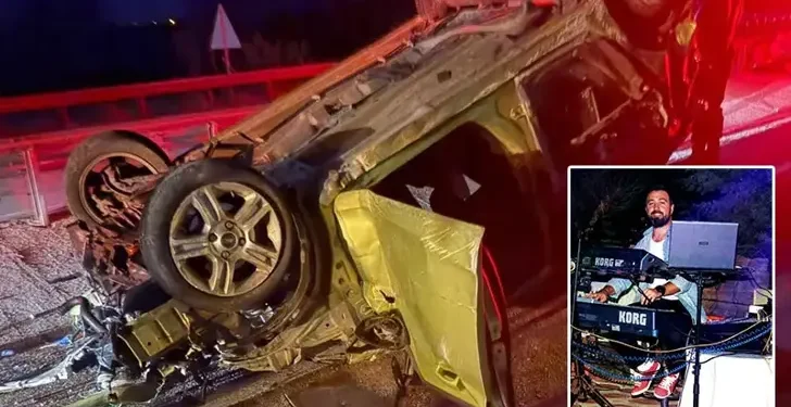 Takla atan otomobilin sürücüsü hayatını kaybetti etti