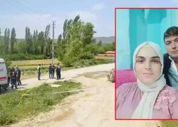 Tarladan dönen çifti, tabanca ile öldürdü