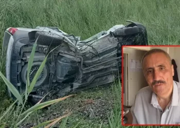 Tatile gelen gurbetçi, trenin çarptığı otomobilde öldü