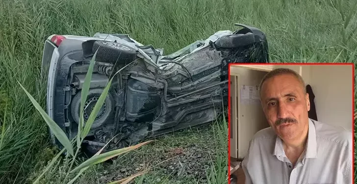 Tatile gelen gurbetçi, trenin çarptığı otomobilde öldü