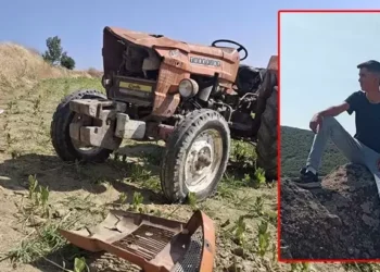 Traktör, tarlaya uçtu; 16 yaşındaki Yusuf öldü