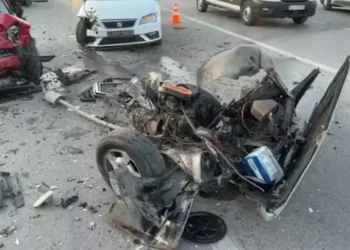 Üç aracın karıştığı zincirleme kaza 3 yaralı