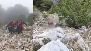 Uçurumda bulunan cesetle ilgili eşi ve oğlu dahil 9 gözaltı