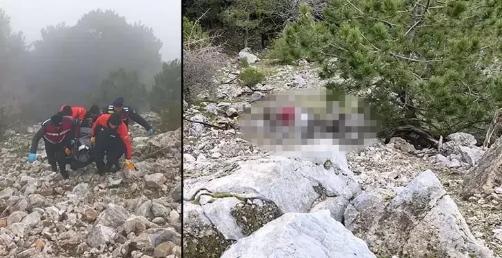 Uçurumda bulunan cesetle ilgili eşi ve oğlu dahil 9 gözaltı