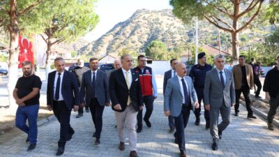 Aydın Valisi Dr. Osman Varol, İncirliova Belediye Başkanı Aytekin Kaya’nın