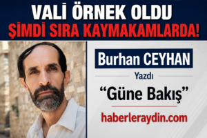 Aydın’da son günlerde dikkat çeken bir tablo yaşandı. Yeni göreve