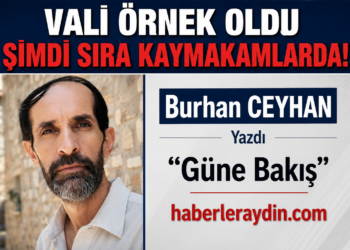Vali örnek oldu, şimdi sıra Kaymakamlarda