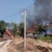 Aydın’da çıkan yangın 2 evi kullanılamaz hale getirdi