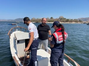 Bafa Gölü Tabiat Parkı jandarma timleri ile güvende