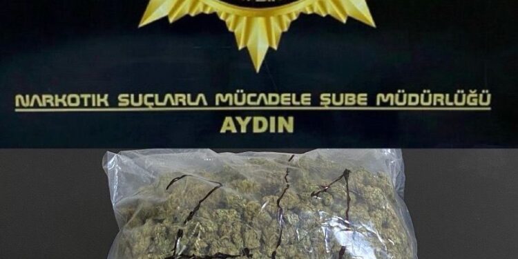 Aydın’da 1 kilogram skunk ele geçirildi: 6 gözaltı