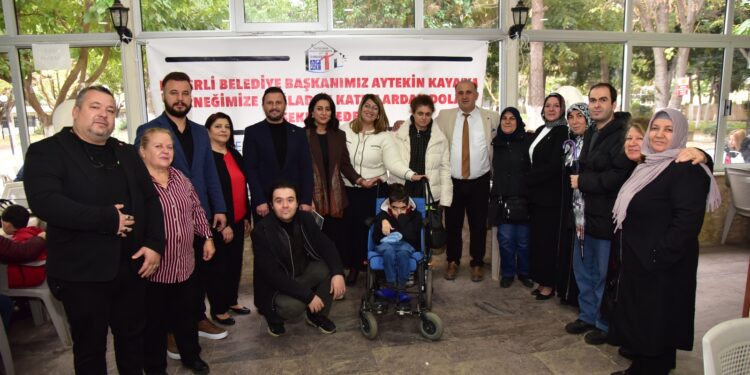 İncirliova'da engelliler için anlamlı etkinlik