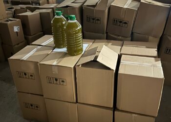 Aydın’da 1600 litre sahte zeytinyağı ele geçirildi