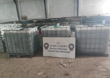 Aydın’da 3 bin 850 litre sahte zeytinyağı ele geçirildi