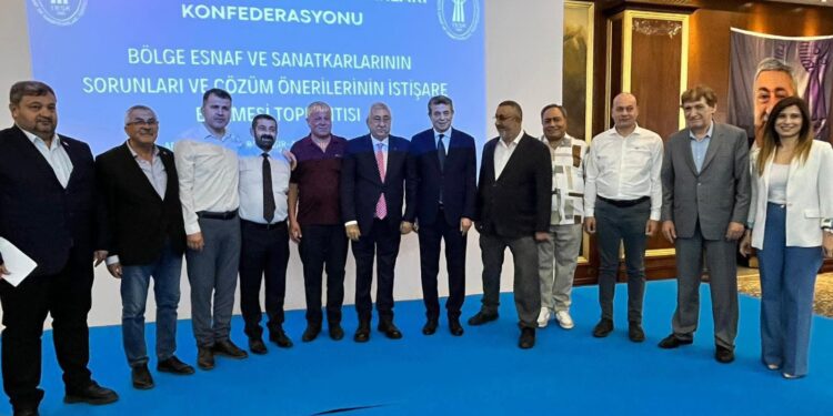 Künkcü, Ege Bölgesi Esnaf Toplantısı’nda Aydın’ı temsil etti