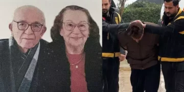 Yaşlı çifti altınları için öldürmüştü adliyeye sevk edildi