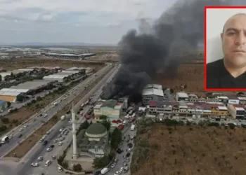 Yatak fabrikasında yangın; 1 itfaiye eri şehit oldu