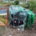 Yolcu otobüsü devrildi; 46 yaralı