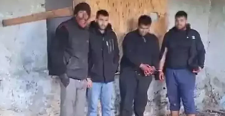 At kesimi yapan 4 şüpheli suçüstü yakalandı