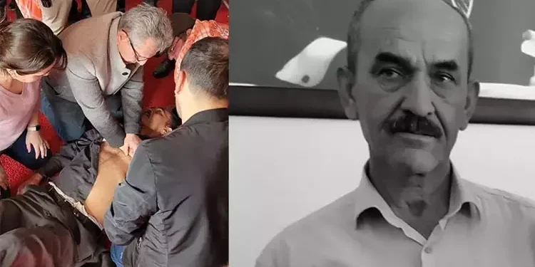 Deve güreşlerini izlerken ölen meclis üyesi toprağa verildi
