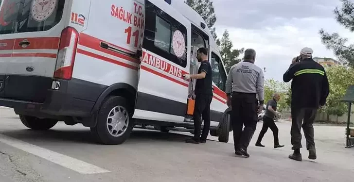 Ayaklarını çapa makinesine kaptırdı