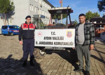 Söke’de çalınan traktör Didim’de bulundu