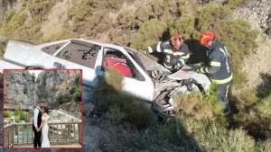 Muğla’da otomobilin şarampole yuvarlandığı kazada sürücü İbrahim Aday (21) yaşamını