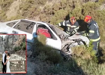 Balayı dönüşü kaza sürücü öldü, eşi ağır yaralı