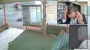 Ölü taklidi yaparak kurtuldu