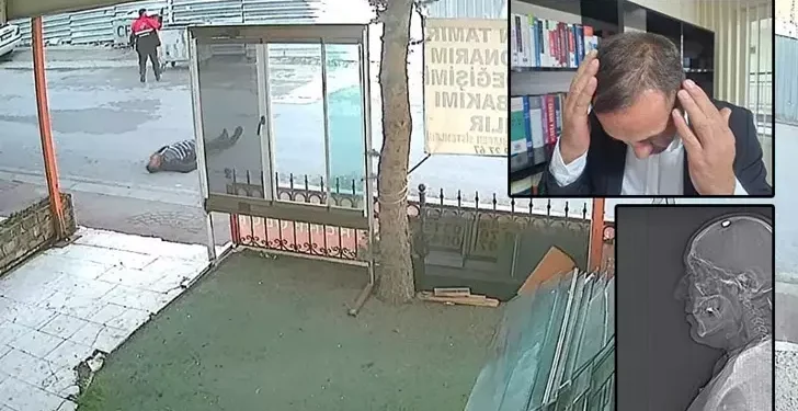 Ölü taklidi yaparak kurtuldu