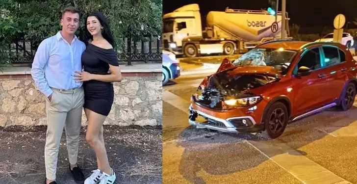 Otomobilin çarptığı nişanlı çift öldü