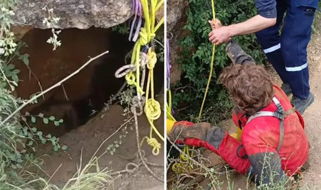 Mağarada bulunan cansız bedeni günlerdir çıkarılamıyor Çorum'da izinsiz kazı için girdiği öne sürülen mağarada mahsur kalıp