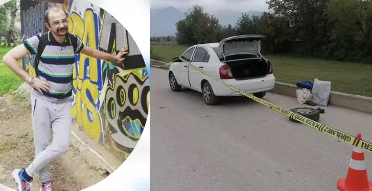 Patlayan lastiği değiştirirken hayatını kaybetti