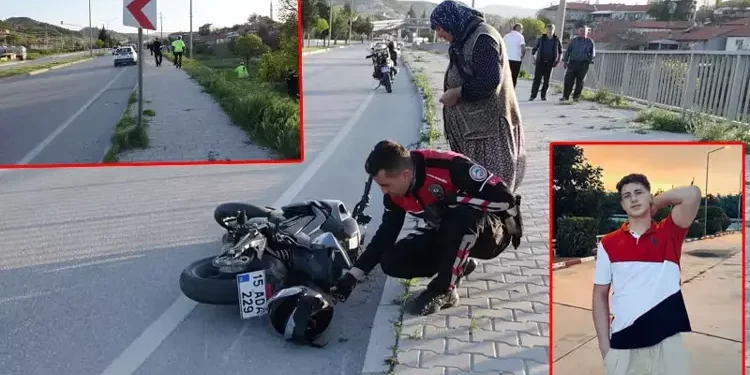 Trafik levhasına çarpan üniversite öğrencisinin bacağı koptu