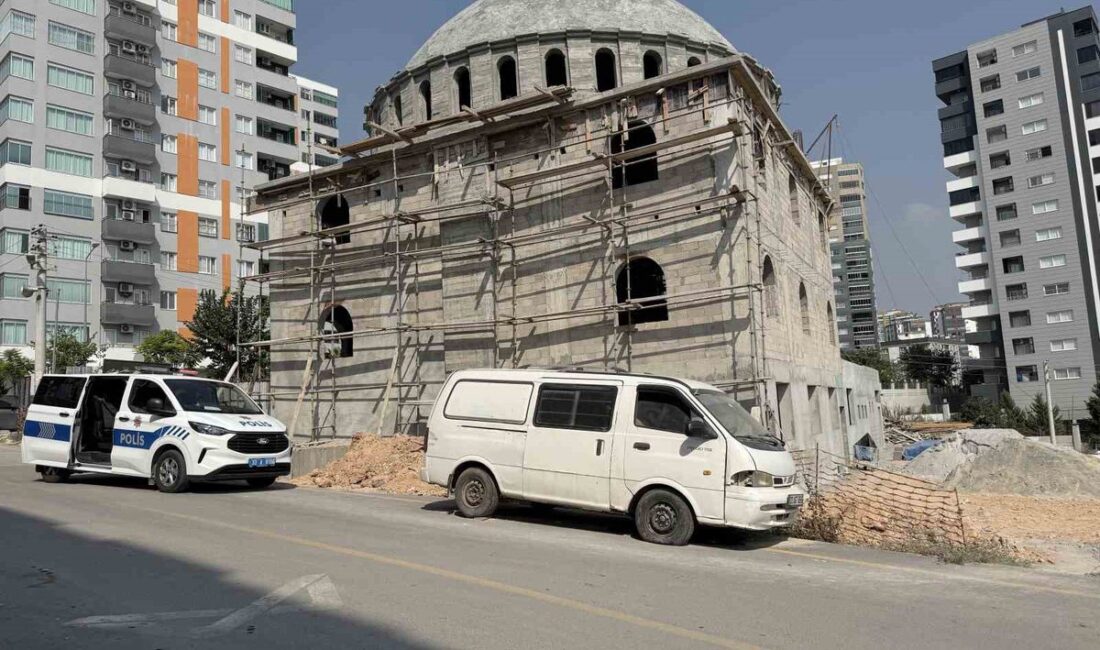 Mersin’in Tarsus ilçesinde bir cami inşaatında gece bekçiliği yapan 56