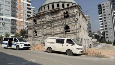 Mersin’in Tarsus ilçesinde bir cami inşaatında gece bekçiliği yapan 56