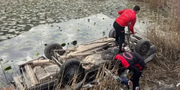 gole dusen otomobilin surucusu oldu 19594198 3516 amp