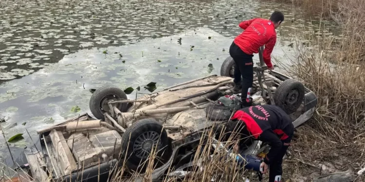 gole dusen otomobilin surucusu oldu 19594198 3516 amp