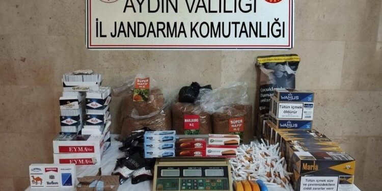 Germencik’te jandarmadan kaçak tütüne geçit yok