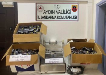 Germencik’te kaçak tütün operasyonu