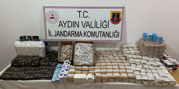 Karpuzlu’da kaçak sigara operasyonu