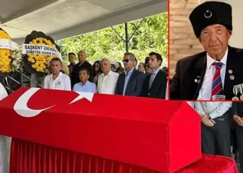 Kore Gazisi son yolculuğuna uğurlandı