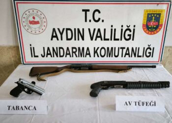 Aydın’da operasyon: çok sayıda ruhsatsız silah ele geçirildi