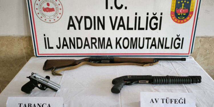 Aydın’da operasyon: çok sayıda ruhsatsız silah ele geçirildi