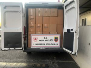Aydın’da şüpheli minibüsten 1 ton sahte zeytinyağı çıktı