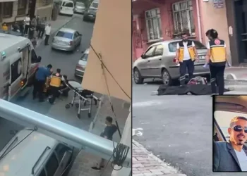 Kapısına dayanan damadını öldürdü