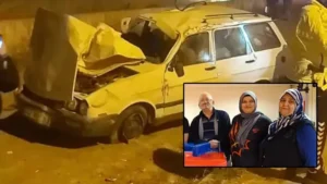 Otomobil takla attı baba hayatını kaybetti